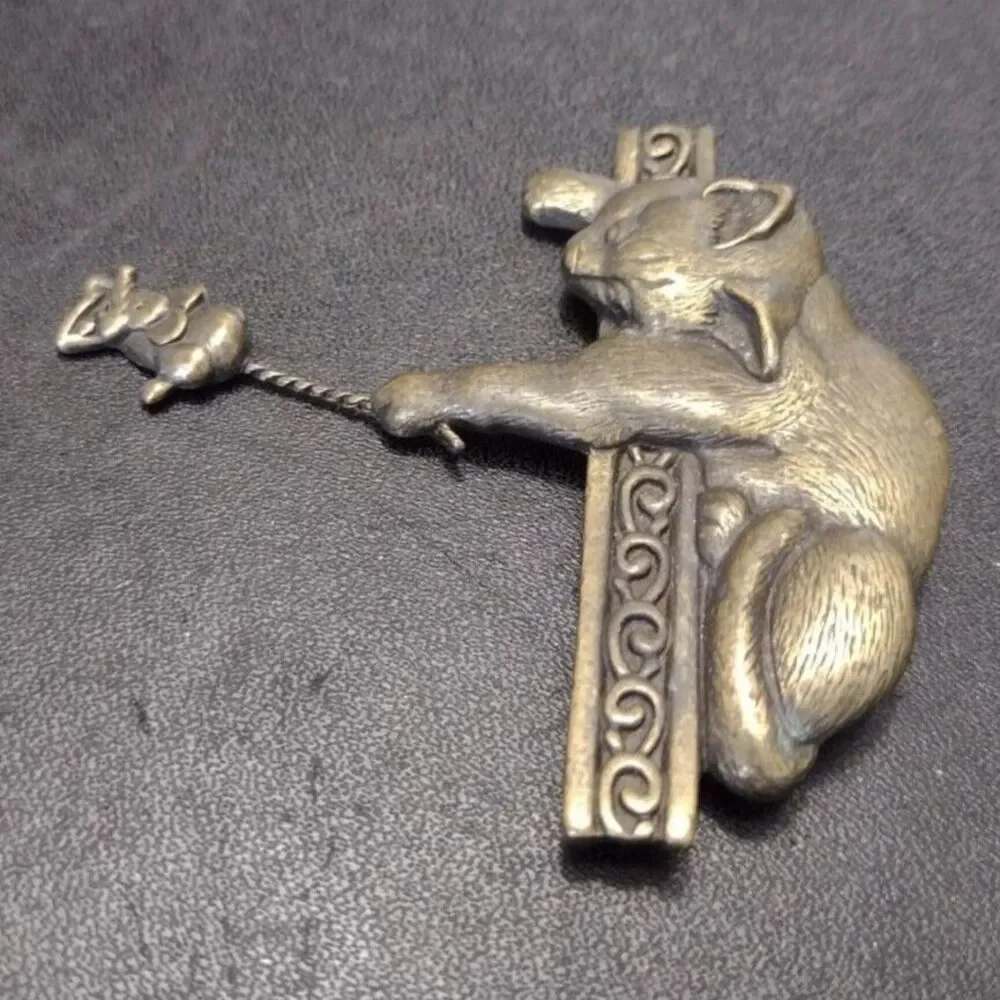Jonette Jewelry cat dangling adorable